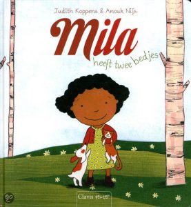 kinderboek scheiding Mila heeft twee bedjes
