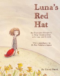 Kinderboek overlijden Luna's red hat